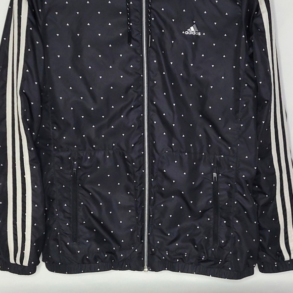 ADIDAS ▪︎ CLIMASTORM BLACK WINDBREAKER/TRACK JACKET ▪︎ SIZE L - Picture 2 of 9